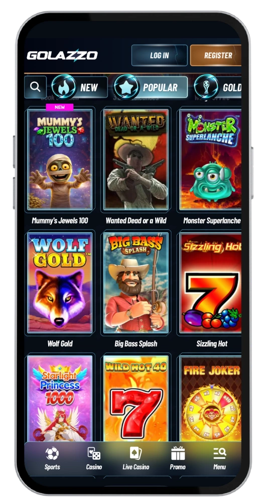 Golazzo Casinò app